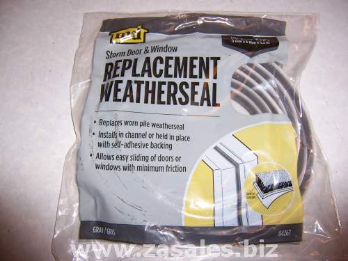 M-D Products 4267 17' Storm Door Window Replacement Seal Weather Strip