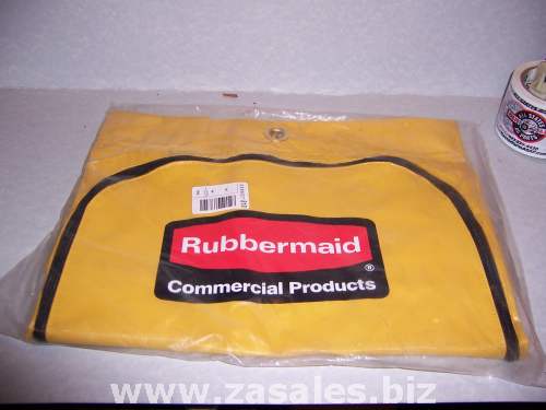 Fg618300yel Replacement Bag, Yellow, Vinyl Janitor Cart 4YJ57A