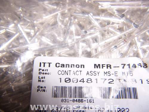 2000 pcs ITT Cannon 031-0486-161 0310486161 MIL-DTL 5015 Series I