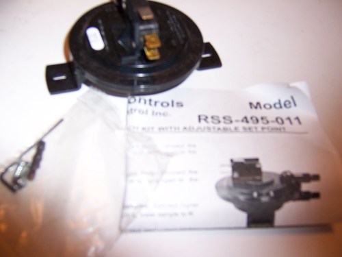 RSS-495-011 CLEVELAND CONTROLS Switch,Air Sensing