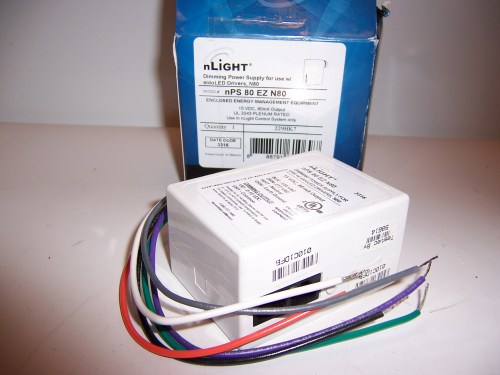 nLight Dimming Power Supply nPS 80 EZ N80 for use w eldoLED Drivers