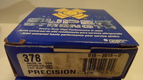 Precision Universal Joint 378 Moog Federal Mogul USA