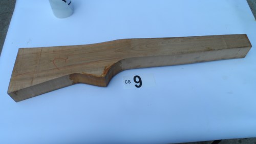 Rippled Cherry Gun Stock Blanks Gun Shotgun Rifle