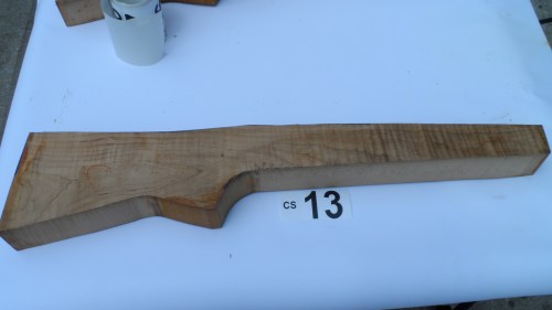 Rippled Cherry Gun Stock Blanks Gun Shotgun Rifle