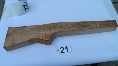 Rippled Cherry Gun Stock Blanks Gun Shotgun Rifle