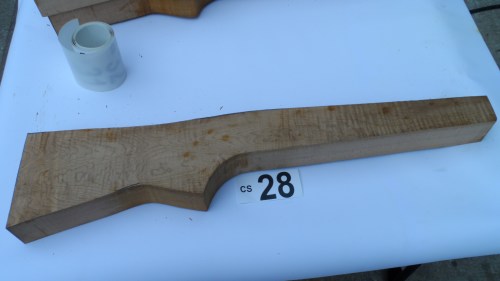 Rippled Cherry Gun Stock Blanks Gun Shotgun Rifle