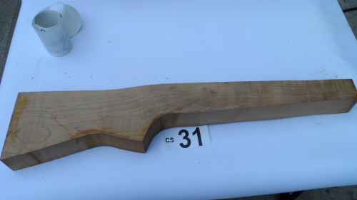 Rippled Cherry Gun Stock Blanks Gun Shotgun Rifle