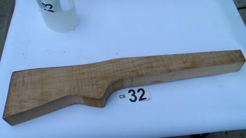 Rippled Cherry Gun Stock Blanks Gun Shotgun Rifle