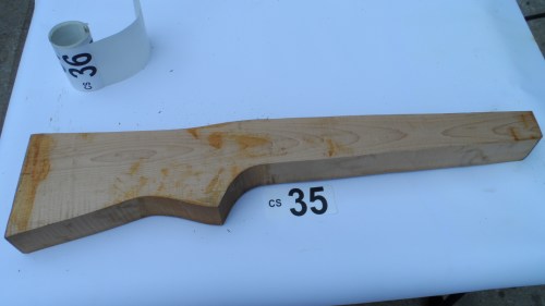 Rippled Cherry Gun Stock Blanks Gun Shotgun Rifle