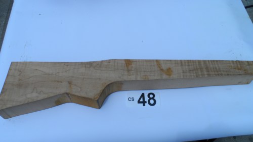 Rippled Cherry Gun Stock Blanks Gun Shotgun Rifle
