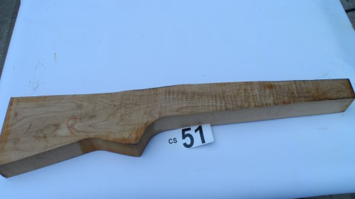 Rippled Cherry Gun Stock Blanks Gun Shotgun Rifle