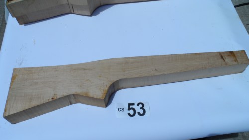 Rippled Cherry Gun Stock Blanks Gun Shotgun Rifle
