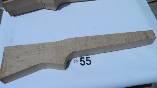 Rippled Cherry Gun Stock Blanks Gun Shotgun Rifle