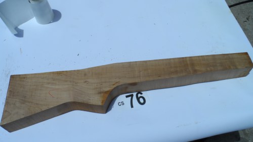 Rippled Cherry Gun Stock Blanks Gun Shotgun Rifle