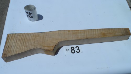 Rippled Cherry Gun Stock Blanks Gun Shotgun Rifle