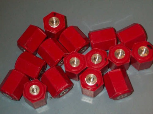 6 New 1-1/4 High Voltage Buss Bar Stand Offs Terminals