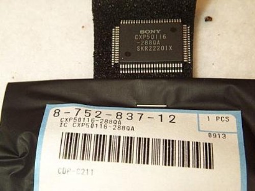 CMOS-4-Bit-1-Chip-Microcontroller-Sony-CXP50116-267Q-80-Pin-QFP-8-752-834-31-1pc  CMOS-4-Bit-1-Chip-Microcontroller-Sony-CXP50116-267Q-80-Pin-QFP-8-752-834-31-1pc Have one to sell? Sell now CMOS 4-Bit 1 Chip Microcontroller,Sony,CXP50116-267Q,80 Pin QFP,8-752-834-31,1pc