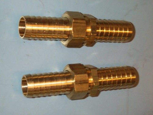 2 New Brass 1 Barbed Hose Connectors Repair?