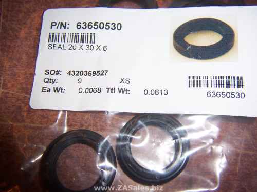 KARCHER pressure washer pump seal 20 x 30 x 6  63650530