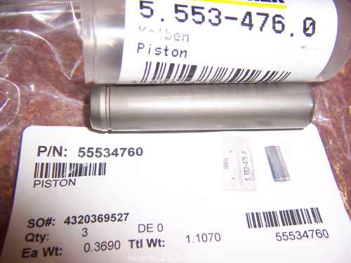 Karcher pressure washer pump replacement Piston 55534760