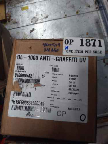 Avery Anti-Graffiti Lam OL-1000 Clear 36