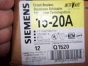 SIEMENS Q1520 Twin Breaker, 15/20A, 1P, 120/240V, Plug-In 2