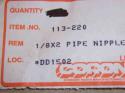1/8 Npt Brass Pipe Nipple 2