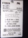 New Corcom F7262A EMI line filter 6A 120V 240V 1609088-2 panel mount 1
