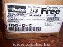 11343-12-12 Parker 3/4 Male NPT  3/4 hydraulic crimp Hose Fitting 1