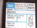 New MAC air solenoid Valve PN0090 24 vdc 1