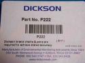 Dickson Chart Recorder Pens,Red,Pk6 [PK/6] Model: P222 1