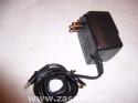 SGame Gear AC Adaptor for Sega Genesis Vintage Black MK-2103 - EE685597 1