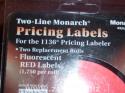 MNK925085  Monarch Easy-Load 1136 Two-Line Pricemarker Labels 925085 1