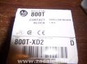 Allen Bradley 800t-xd2 Series D Contact Block Shallow Block 1 N.c