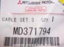 Mitsubishi Ignition Wire Set MD371794 OEM Plug wire set 6 cyl 3.0 3.5 1