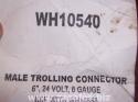 Sierra Marine WH10540 Boat Side Connector 24V Male 1