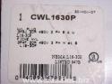 Cooper Wiring Devices, CWL1630P, L16-30P, Industrial Locking Plug 2