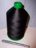 Black Anefil Nylon Bonded Nylon Sewing Thread #69 Tex-70 16 oz. 5,950 yds