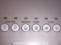 W10144393 Refrigerator Door Push Button Panel Switch Overlay Whirlpool 1