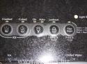 2318975B Refrigerator Door Push Button Panel Switch Overlay Whirlpool 1