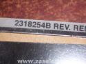 2318245B Refrigerator Door Push Button Panel Switch Overlay Whirlpool 1