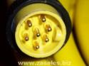 WOODHEAD 42810 Brad Harrison Mini-Change 12FT 600V-AC CORDSET Cable D641327 1
