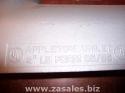 Appleton LB400-M Conduit Body, Style lb, Malleable Iron, 4