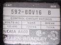 new 592-b0v16 Allen-Bradley Motor Starter 3 Pole Overload Relay 1