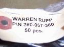 Warren Rupp Rubber Gasket 360-057-360 360.057.360 1