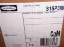 Hubbell Wiring Systems S1SP3IM Cast Aluminum System One Datacom and Power Sub-Plate