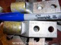 Burndy - YAV29L2TC38FX - 2h Flex Lug Stnd Brl 4/0 Str 3/8' Stud 1' Ctr Insp Wind Yel Rohs
