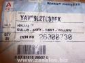 Burndy - YAV29L2TC38FX - 2h Flex Lug Stnd Brl 4/0 Str 3/8' Stud 1' Ctr Insp Wind Yel Rohs 1