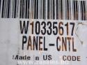 Whirlpool W10335617 Dishwasher Control Panel Assembly 2