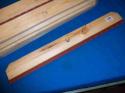 Brushman Wood Back Floor Sqeegee 24in Notched 3/16